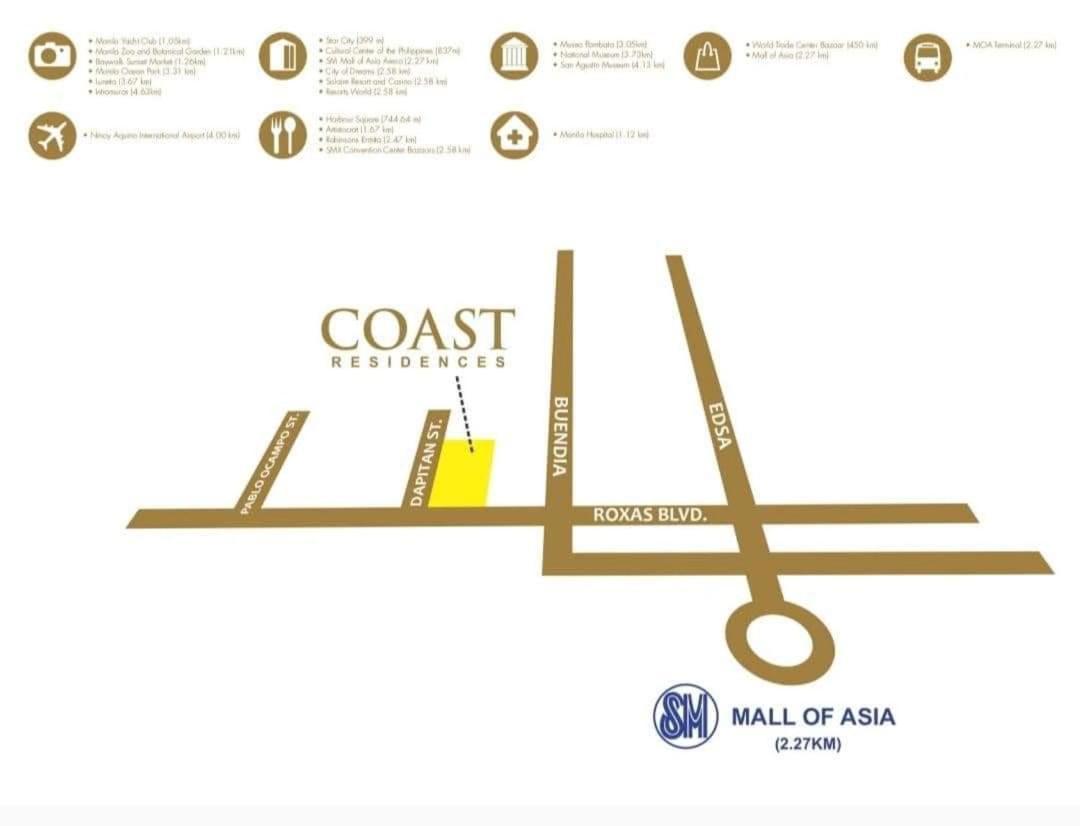 Coast Stay By J 40Th Floor Penthouse มะนิลา ภายนอก รูปภาพ